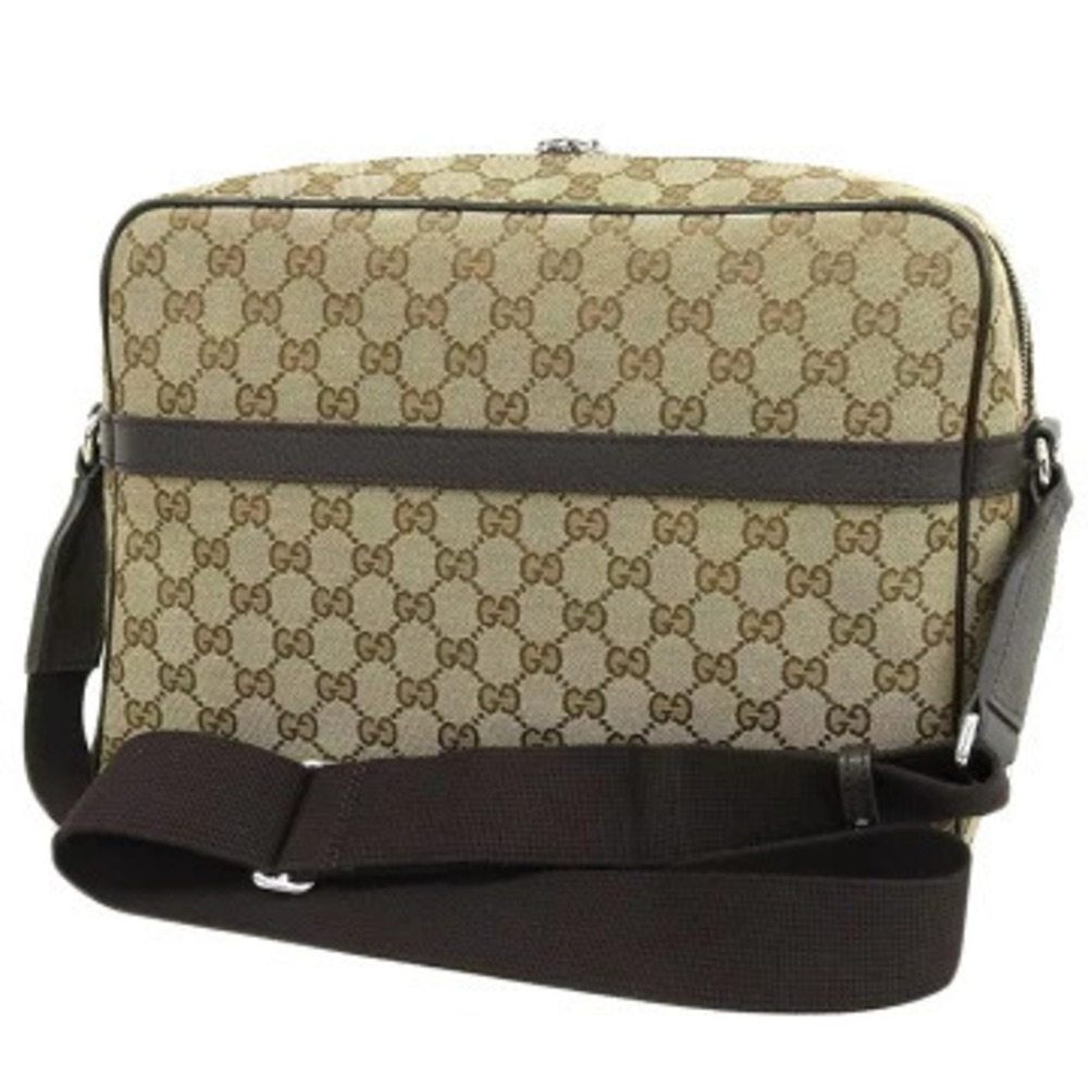 Gucci Crossbody Messenger GG Canvas Bag